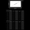 110" 2.35:1 Reference Studio 4K Fixed-Frame Screen White - - Mounts For Less