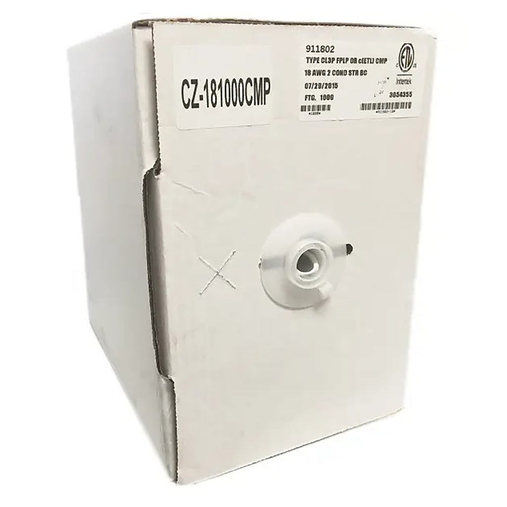 4 Conductor Speaker Cable, 18AWG, CMP/FT6 Fire Rated, 1000 Feet - - Mounts For Less