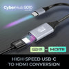 Adesso - CyberHub 5010 USB-C to HDMI Adapter, 4K/60 Hz - - Mounts For Less