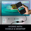Adesso - CyberHub 5010 USB-C to HDMI Adapter, 4K/60 Hz - - Mounts For Less