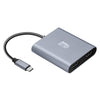 Adesso - CyberHub 5020 USB-C to 2 HDMI Ports Adapter, High Speed 4K Throughput - - Mounts For Less