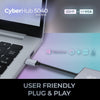 Adesso - CyberHub 5040 USB-C to VGA Adapter, 1080P/60Hz - - Mounts For Less