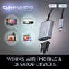 Adesso - CyberHub 5040 USB-C to VGA Adapter, 1080P/60Hz - - Mounts For Less