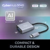 Adesso - CyberHub 5040 USB-C to VGA Adapter, 1080P/60Hz - - Mounts For Less