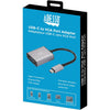 Adesso - CyberHub 5040 USB-C to VGA Adapter, 1080P/60Hz - - Mounts For Less