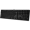 Adesso - EasyTouch 670 Wired Mechanical Keyboard with Co-Pilot Shortcut, Black - - Mounts For Less