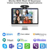 Adesso - Ultra HD 4K Webcam, Dual Integrated Microphone, Infrared Remote Control, Black - - Mounts For Less