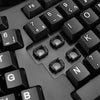 Adesso - Wireless Ergonomic Keyboard and Mouse Set, French-Canadian, Black - - Mounts For Less