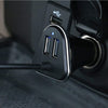 ArmorAll - 4-Port USB Car Charger, Quick Charge, Black - - Mounts For Less