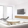 Barkan - Full Motion Wall TV Mount, For Flat or Curved Screens from 13" to 43", Maximum 25kg - - Mounts For Less