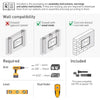 Barkan - Full Motion Wall TV Mount, For Flat or Curved Screens from 13" to 65", Maximum 36kg - - Mounts For Less