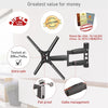 Barkan - Full Motion Wall TV Mount, For Flat or Curved Screens from 13" to 65", Maximum 36kg - - Mounts For Less