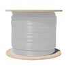 Black Box - Cat6a Shielded Network Cable, F/UTP, 650 MHz, 1000 Feet Length, FT6/CMP, White - - Mounts For Less