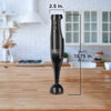 Black + Decker - 2 Speed Immersion Blender, Stainless Steel Blade, 200 Watts, Black - - Mounts For Less