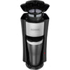 Black + Decker - Single-Serve Coffee Maker for Ground Coffee or Pods, Includes Insulated Cup, Black - - Mounts For Less