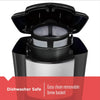 Black + Decker - Single-Serve Coffee Maker for Ground Coffee or Pods, Includes Insulated Cup, Black - - Mounts For Less