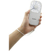 Camelion - 3800Mah Power Bank/Portable Charger with Mini Fan, White - - Mounts For Less