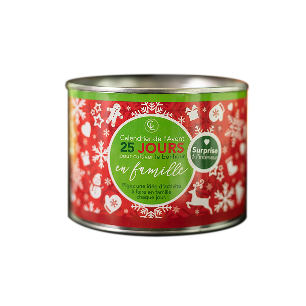 Chantal Lacroix - Advent activity calendar “Holidays with the family” (In French) - - Mounts For Less