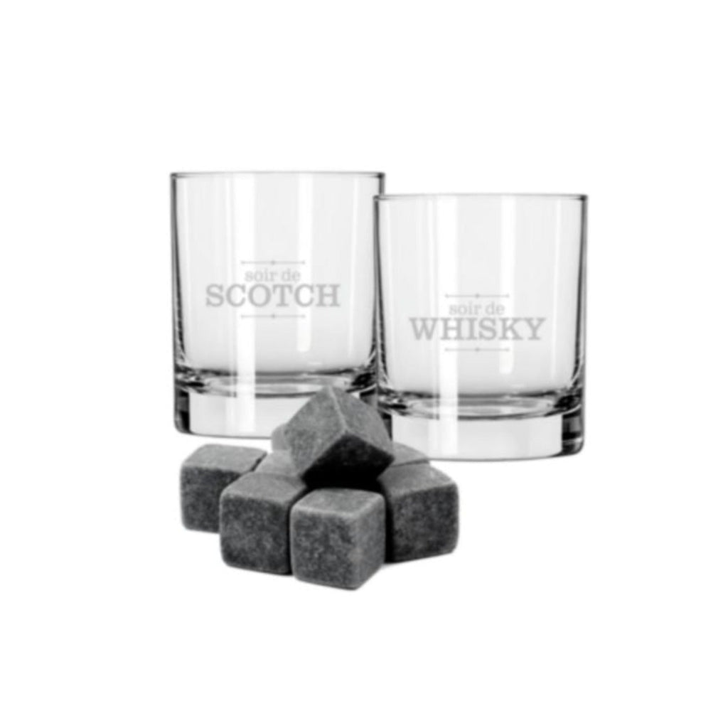 Chantal Lacroix - Whiskey and Scotch Tasting Set - - Mounts For Less