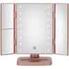 Conair TGBE90C - Three-Tier Makeup Mirror with LED Lighting, Pink - - Mounts For Less