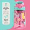 Contigo - Children's Water Bottle, Leak-Proof Lid, 414ml Capacity, Alpaca pattern - - Mounts For Less