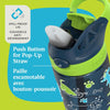 Contigo - Children's Water Bottle, Leak-Proof Lid, 414ml Capacity, Dog Pattern - - Mounts For Less