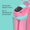 Contigo - Children's Water Bottle, Leak-Proof Lid, 591ml Capacity, Pink - - Mounts For Less