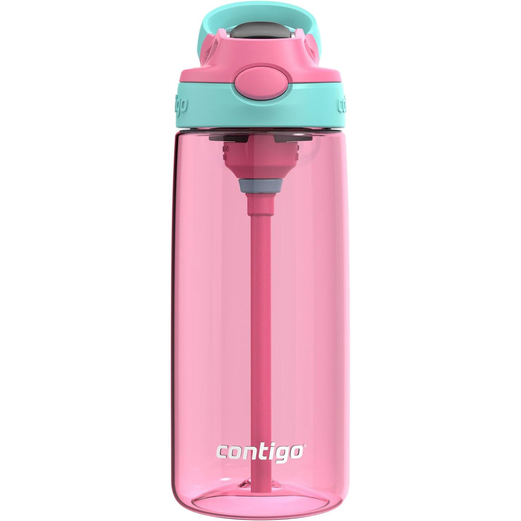 Contigo - Children's Water Bottle, Leak-Proof Lid, 591ml Capacity, Pink - - Mounts For Less