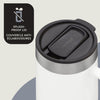 Contigo - Insulated Stainless Steel Travel Mug, Splash-Proof Lid, 414ml Capacity, White - - Mounts For Less