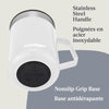 Contigo - Insulated Stainless Steel Travel Mug, Splash-Proof Lid, 414ml Capacity, White - - Mounts For Less