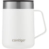Contigo - Insulated Stainless Steel Travel Mug, Splash-Proof Lid, 414ml Capacity, White - - Mounts For Less