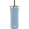 Contigo - Insulated Stainless Steel Tumbler with Leak Proof Lid and Straw, 946ml Capacity, Blue - - Mounts For Less