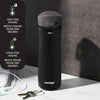 Contigo - Insulated Stainless Steel Water Bottle, Leak Proof Lid, BPA Free, 591ml Capacity - - Mounts For Less