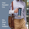Contigo - Stainless Steel Travel Mug, Insulated, SnapSeal System, 20oz Capacity, Blue - - Mounts For Less