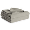 Cotton House - 100% Cotton Sheet Set, 450 Thread Count, King Size, Grey - - Mounts For Less