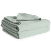 Cotton House - 100% Cotton Sheet Set, 450 Thread Count, Queen Size, Green - - Mounts For Less