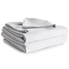 Cotton House - 100% Cotton Sheet Set, 450 Thread Count, Queen Size, White - - Mounts For Less
