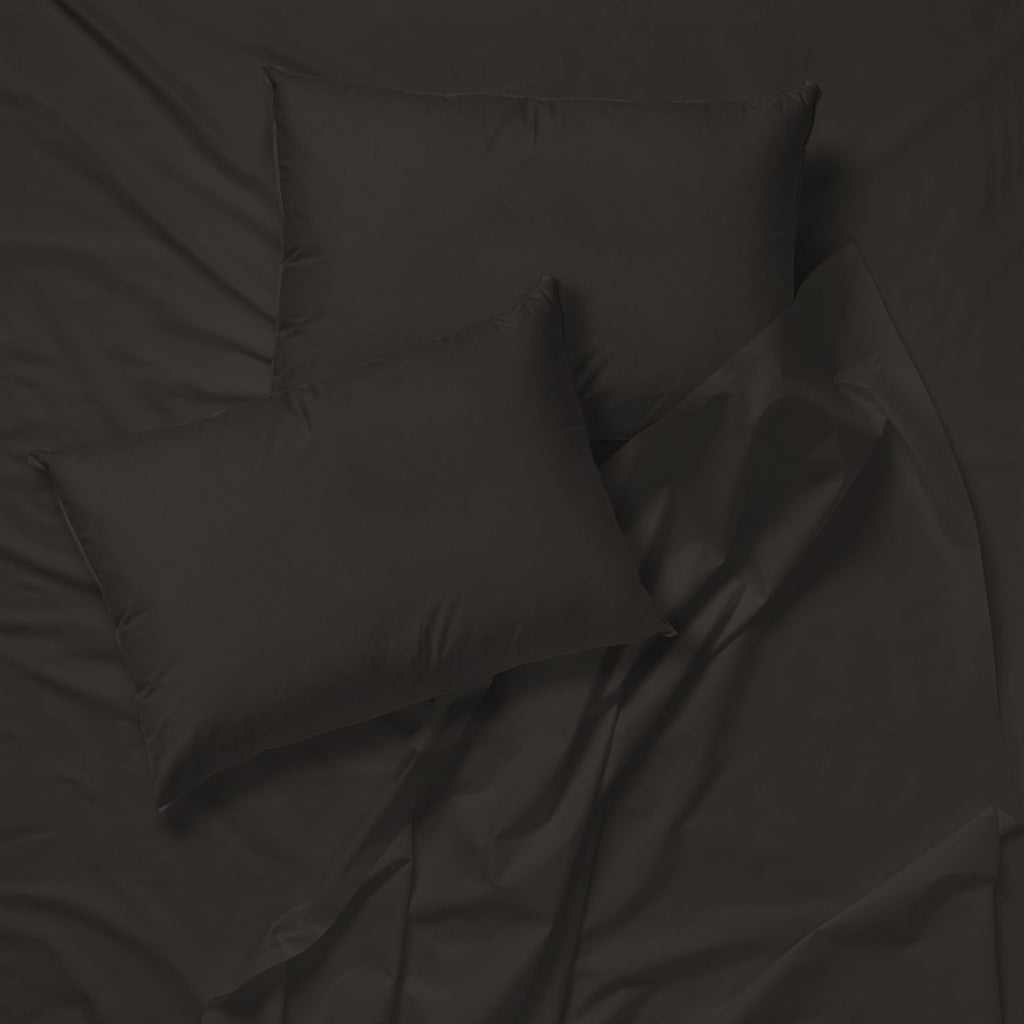 Cotton House - 100% Egyptian Cotton Sheet Set, 600 Thread Count, Dark Grey (2 Sizes Available) - - Mounts For Less