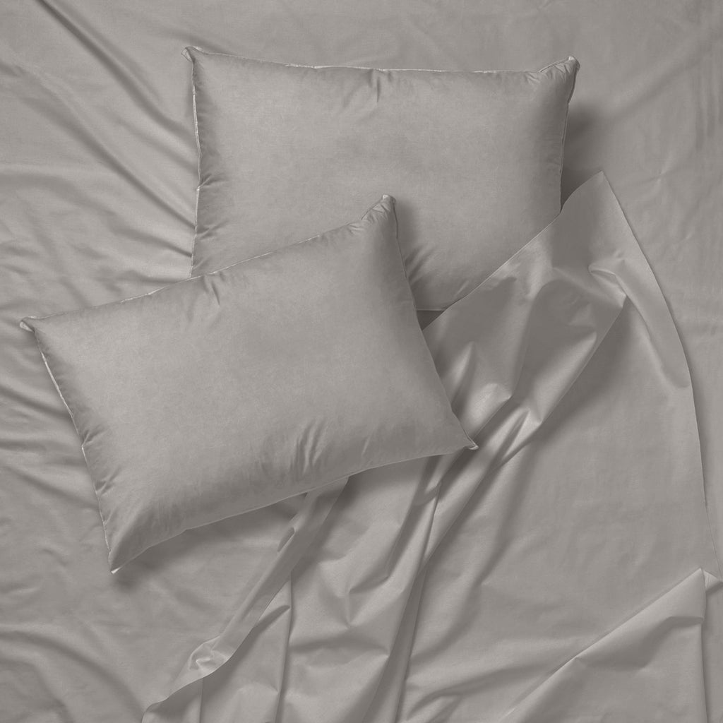 Cotton House - 100% Egyptian Cotton Sheet Set, 600 Thread Count, Light Grey (2 Sizes Available) - - Mounts For Less