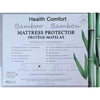 Cotton House - Bamboo Mattress Protector, Luxurious and Soft, Hydrophobic, Double Size, White - - Mounts For Less