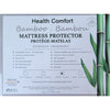 Cotton House - Bamboo Mattress Protector, Luxurious and Soft, Hydrophobic, Queen Size, White - - Mounts For Less