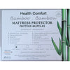 Cotton House - Bamboo Mattress Protector, Luxurious and Soft, Hydrophobic, Twin Size, White - - Mounts For Less