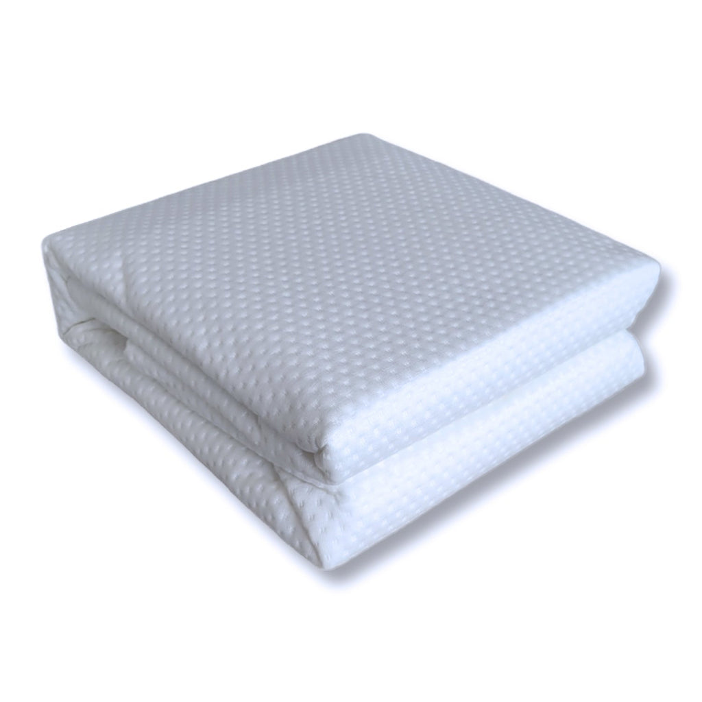 Cotton House - Bamboo Mattress Protector, Luxurious and Soft, Hydrophobic, Twin Size, White - - Mounts For Less