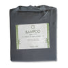 Cotton House - Bamboo Sheet Set, Hypoallergenic, Double Size, Dark Grey - - Mounts For Less