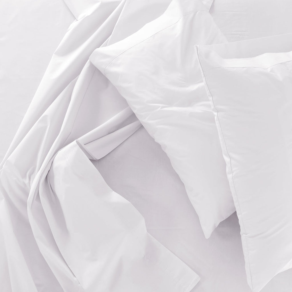 Cotton House - Bamboo Sheet Set, Hypoallergenic, Double Size, White - - Mounts For Less