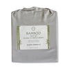 Cotton House - Bamboo Sheet Set, Hypoallergenic, Queen Size, Pale Gray - - Mounts For Less