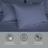 Cotton House - Bamboo Sheet Set, Hypoallergenic, Twin Size, Blue - - Mounts For Less