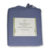 Cotton House - Bamboo Sheet Set, Hypoallergenic, Twin Size, Blue - - Mounts For Less