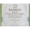 Cotton House - Bamboo Sheet Set, Hypoallergenic, Twin Size, Blue - - Mounts For Less