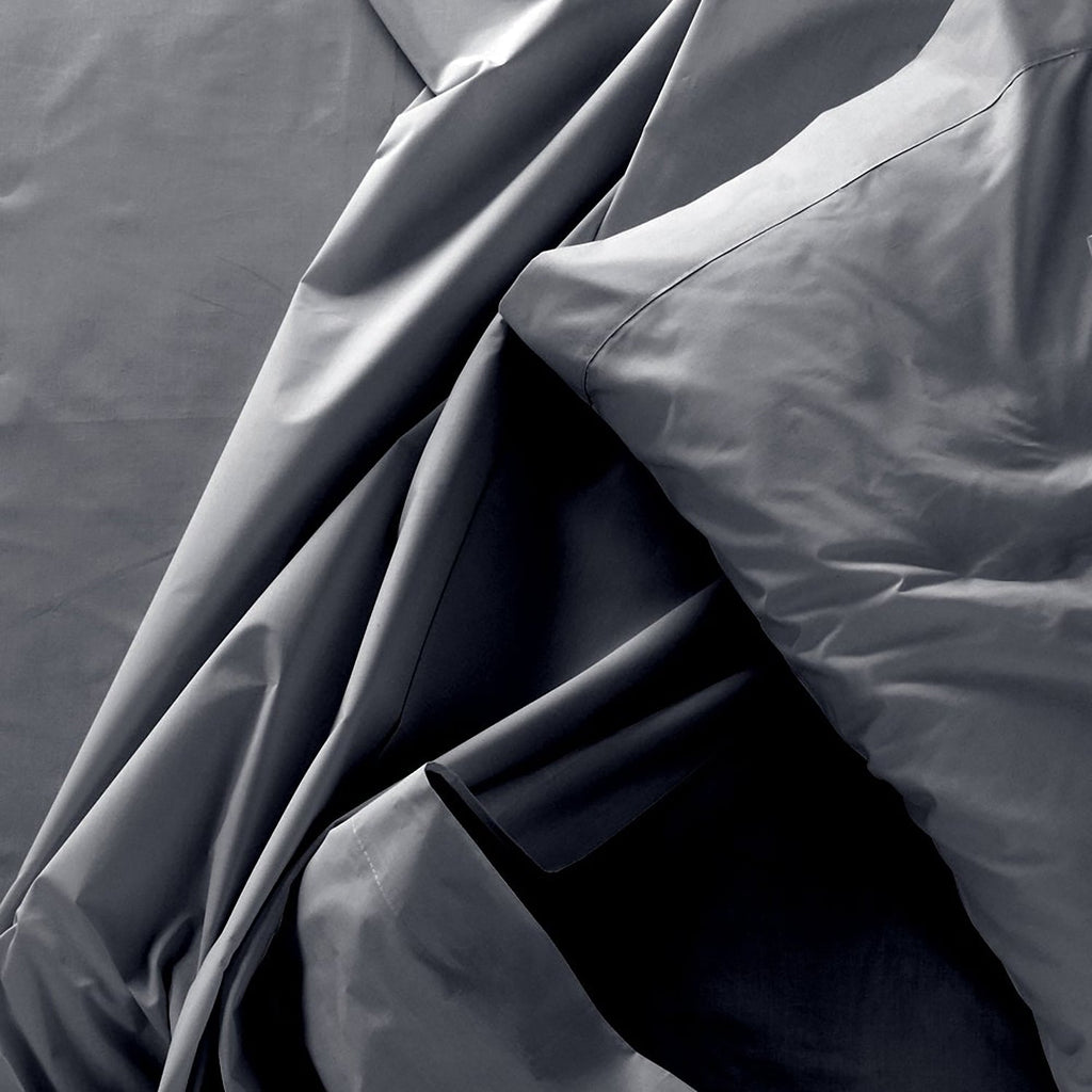 Cotton House - Bamboo Sheet Set, Hypoallergenic, Twin Size, Dark Grey - - Mounts For Less